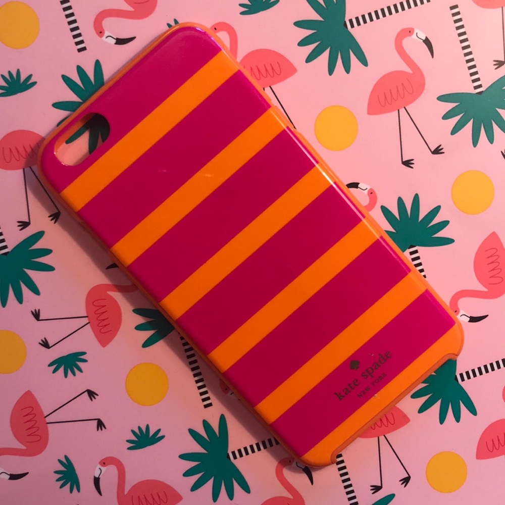 Kate Spade iPhone 6 Plus Striped Case
